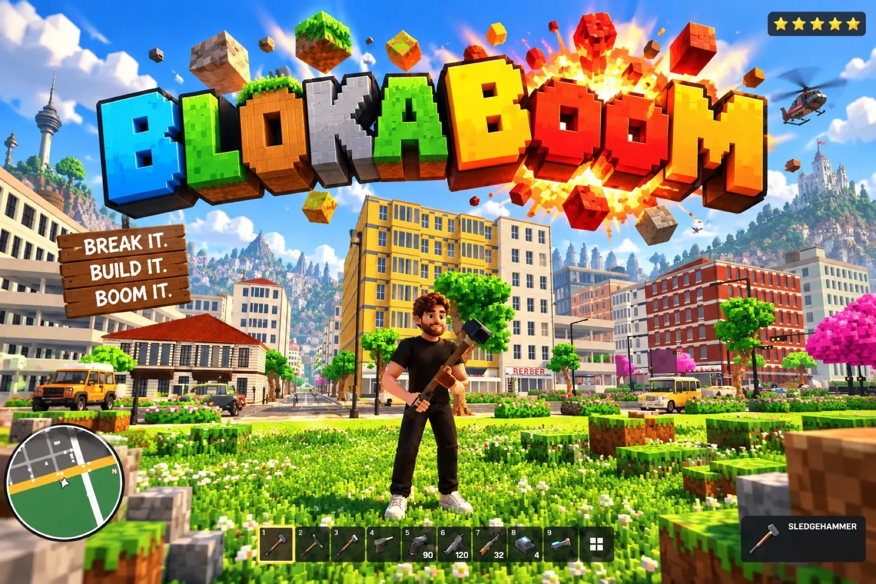 BLOKABOOM key art