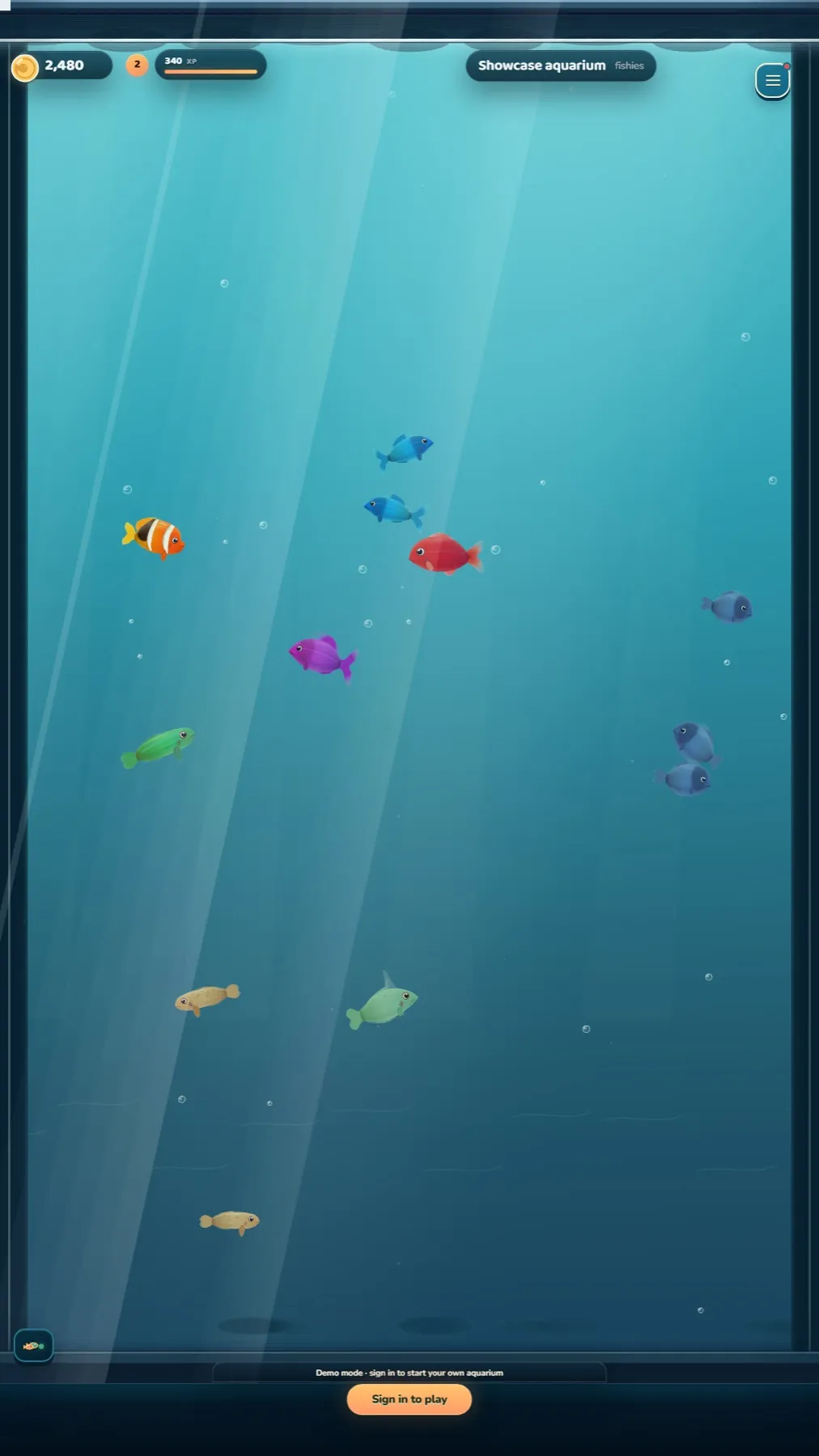 A Fishies aquarium